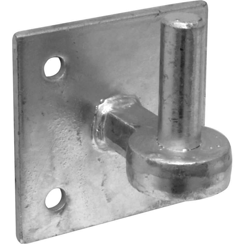 Field Gate Hook on Plate 4"