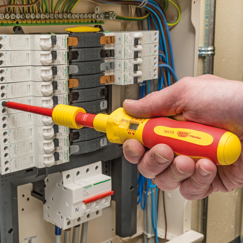 Draper XP1000 VDE Interchangeable Torque Screwdriver Set