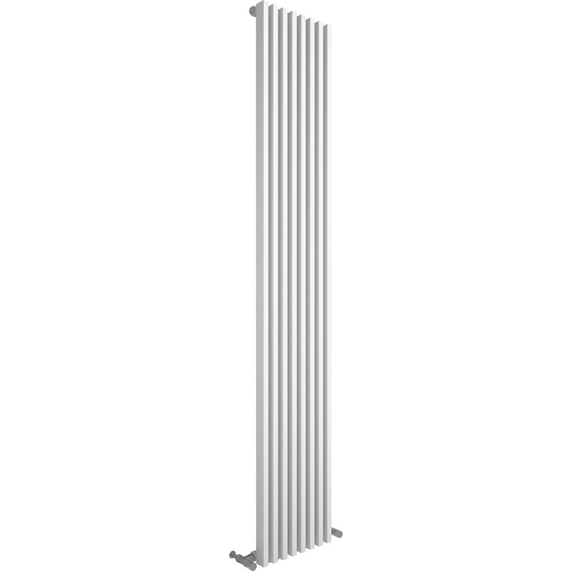 Kudox Xylo Vertical Designer Radiator 1800 x 300mm 2406Btu White