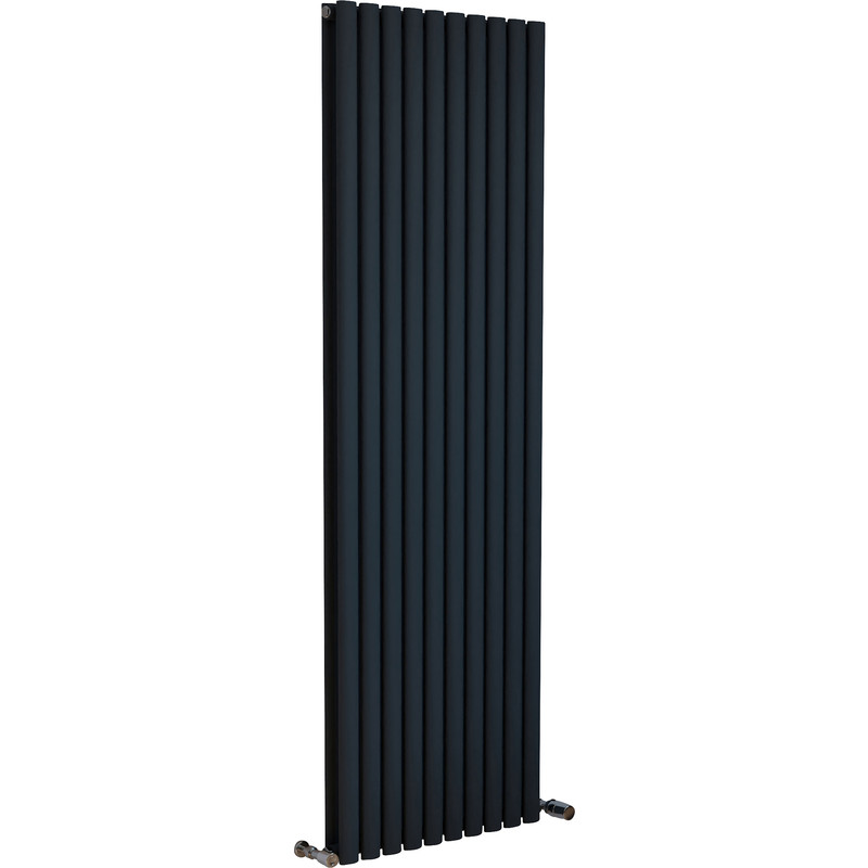 Ximax Bristol Designer Radiator 1800 x 584mm 5922Btu Double Anthracite