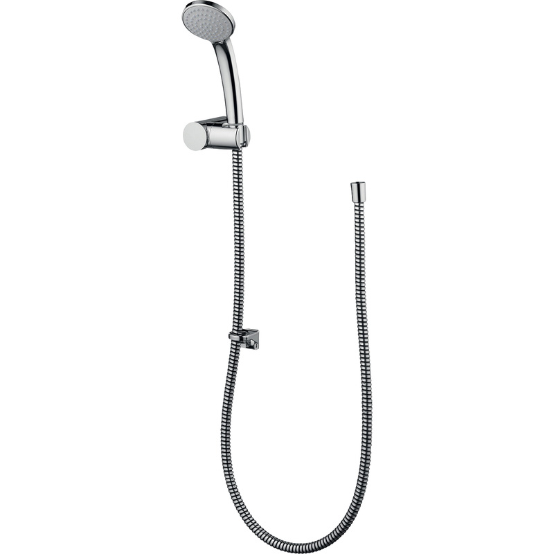Ideal Standard IdealRain Single Spray Fixed Wall Bracket Shower Kit Chrome