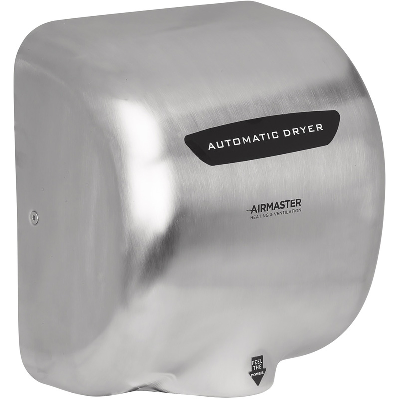 Automatic Hand Dryer Brushed Chrome 1800W