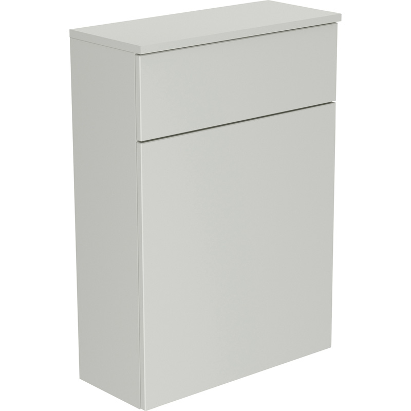 Newland WC Unit and Worktop Pearl Grey 600mm
