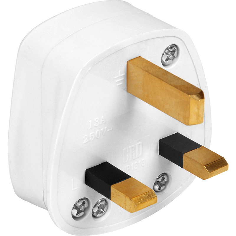 Fused 3 Pin Plug Top 13A Trade Pack