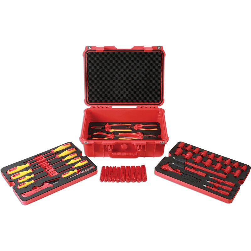 Laser Insulated Tool Kit 3/8"D 50 Piece