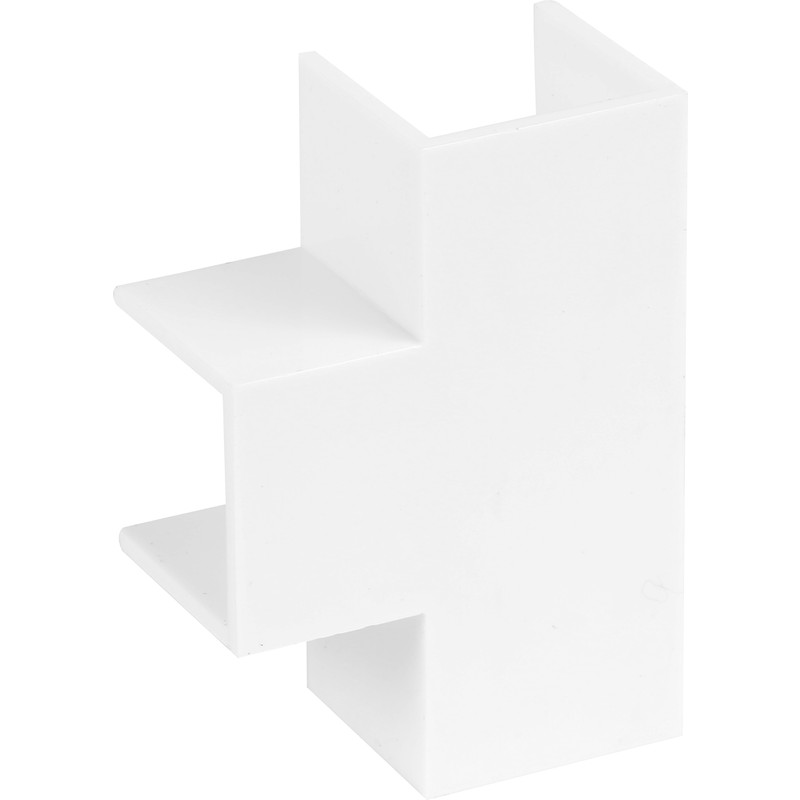 Mini Trunking Accessories Flat Tee 16 x16mm