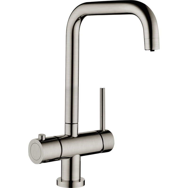 Reginox Amanzi 3-in-1 Boiling Water Tap Brushed Nickel