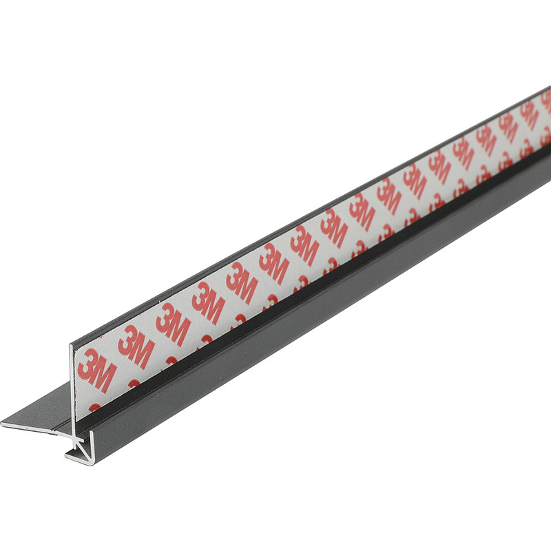 AluSplash 545mm Corner Profile External Anthracite