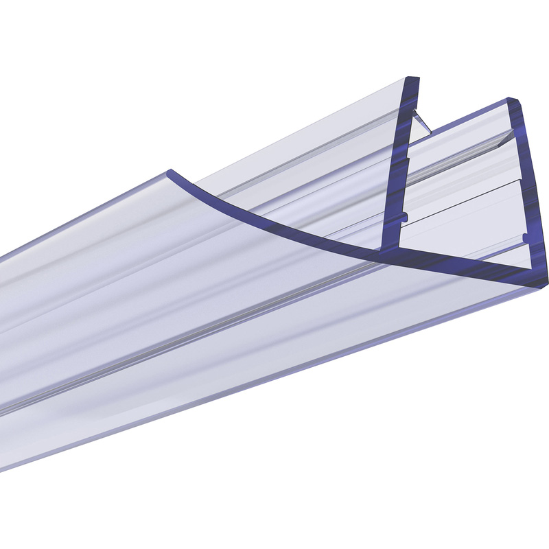 Aqualux 8mm Shower Door Seal For Quadrants & Slider Doors