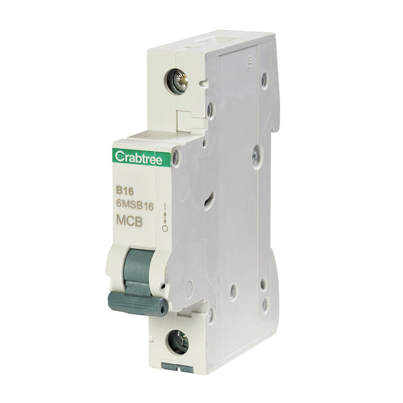Crabtree Loadstar MCB 16A Single Pole Type B