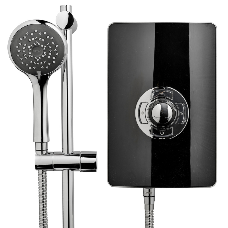 Triton Collection Electric Shower Gloss Black 8.5kW