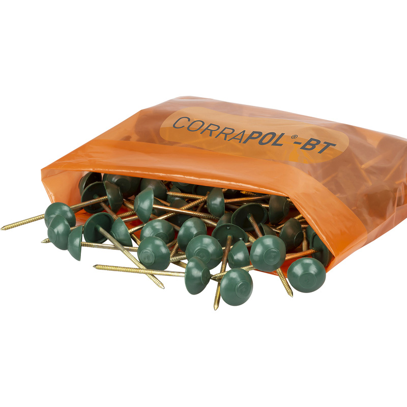Corrapol-BT Corrugated Nail Fixings Green