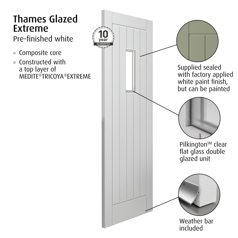Thames Extreme External Door 44 x 1981 x 838mm