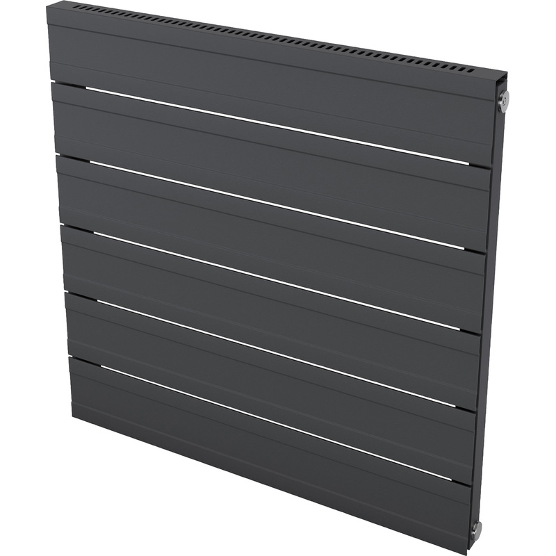 Ximax Preston Aluminium Designer Radiator 603 x 600mm  1167Btu Anthracite