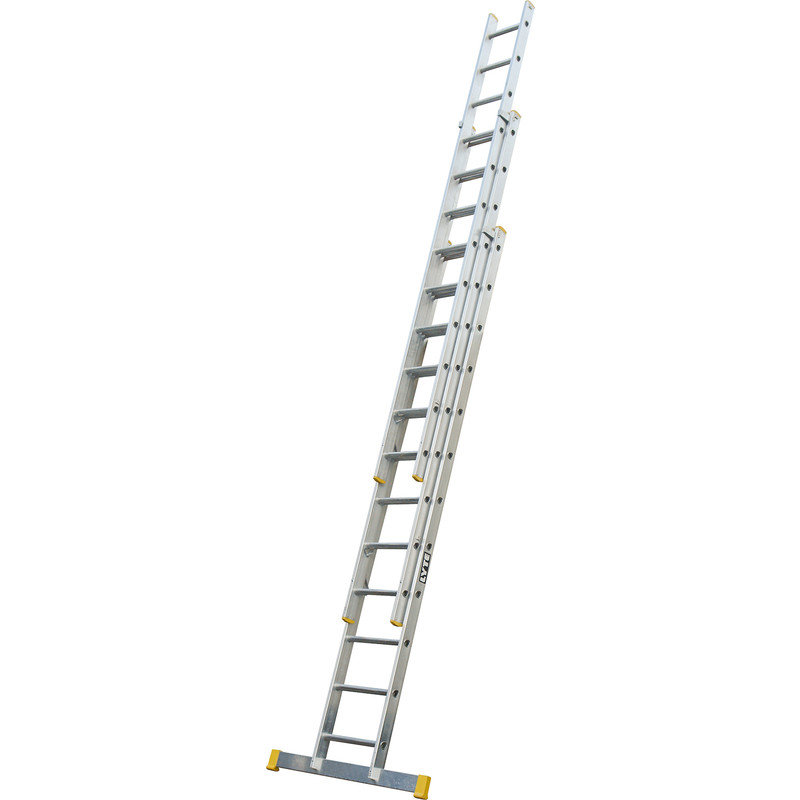 Lyte Trade Extension Ladder 3 section, Closed Length 3.42m