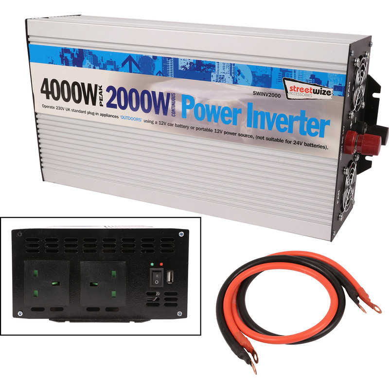 Streetwize Power Inverter 2000W