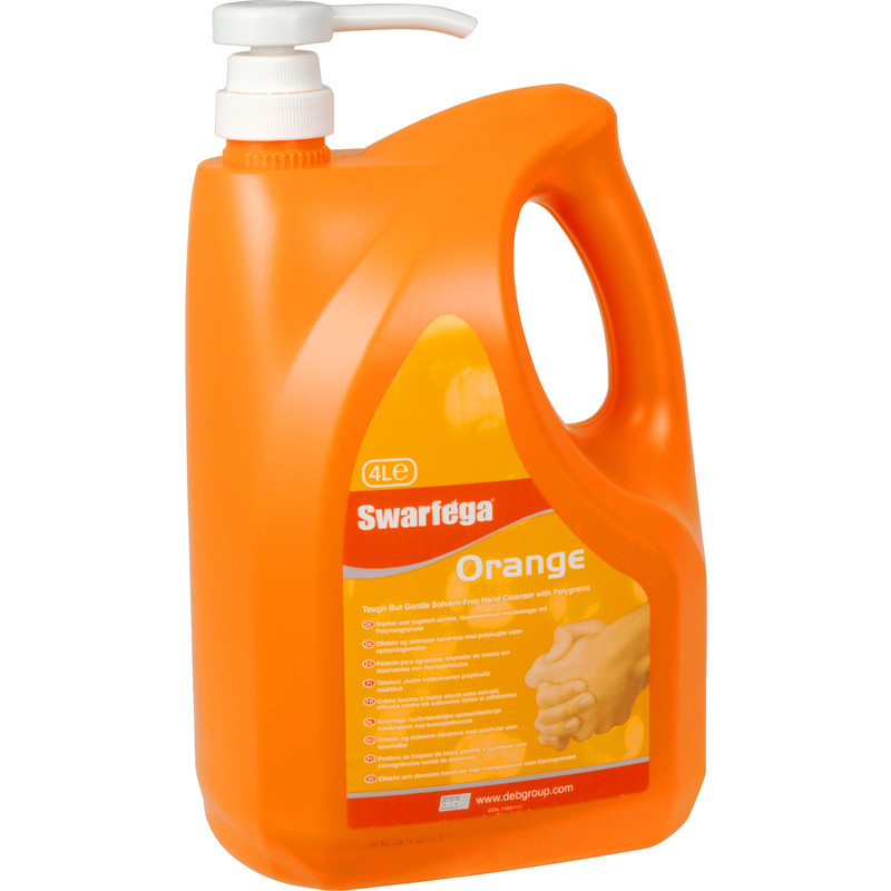 Swarfega Orange Hand Cleanser Pump 4L