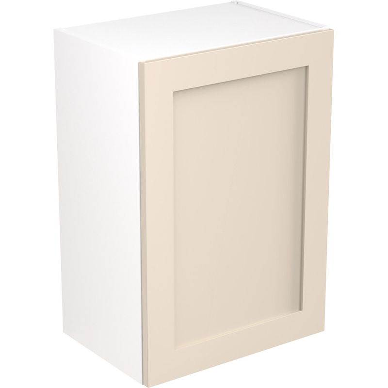 Kitchen Kit Flatpack Shaker Kitchen Cabinet Wall Unit Ultra Matt Cashmere 500mm