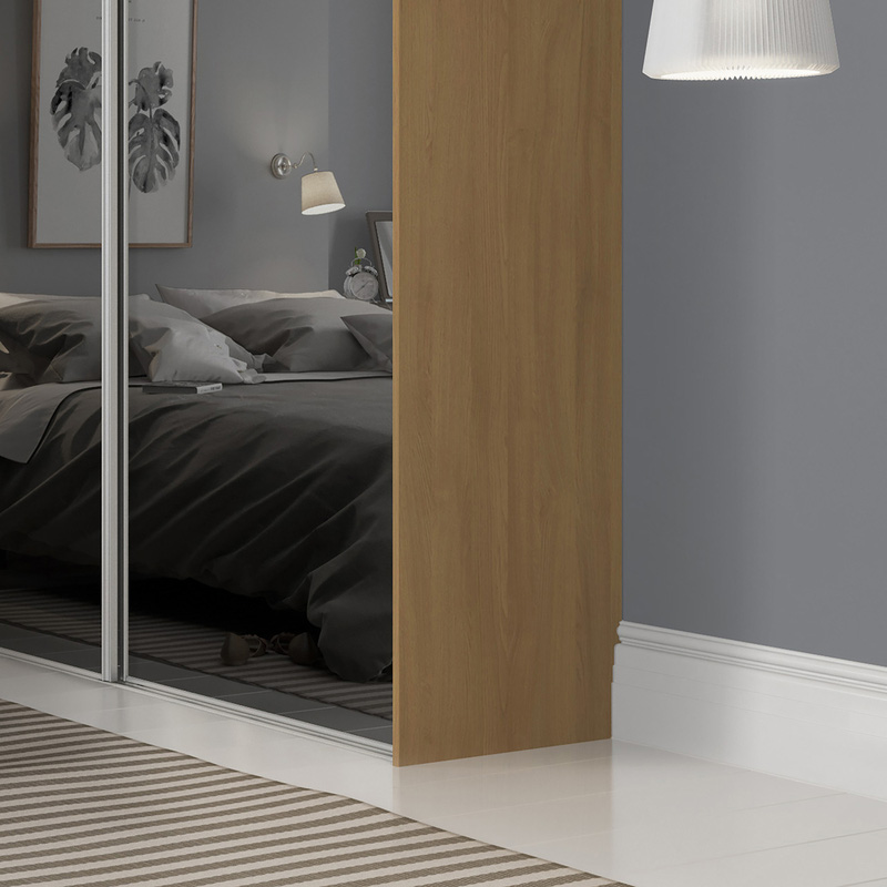 Spacepro End Panel Oak effect 2800 x 620 x 18mm