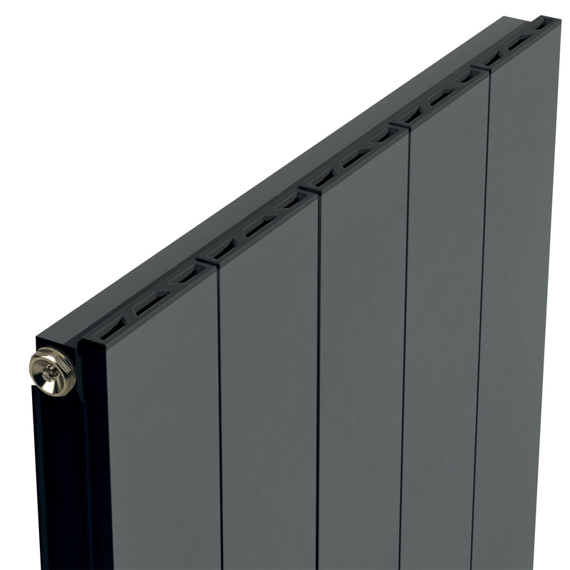 Towelrads Ascot Single Panel Designer Radiator Anthracite 1800 x 612mm