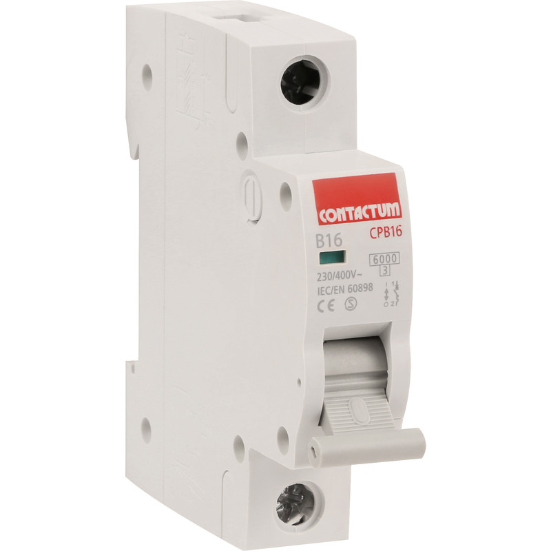 Contactum MCB 16A 6kA SP B Curve