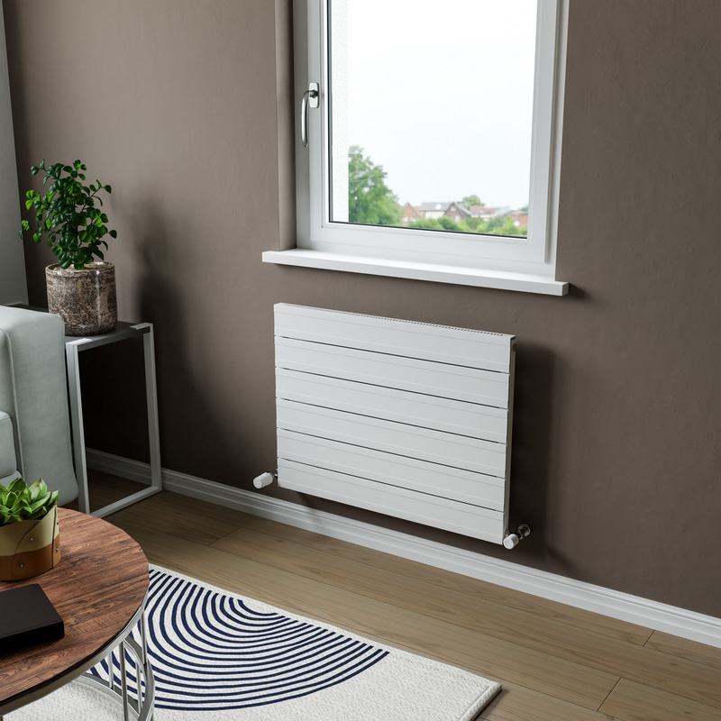 Ximax Preston Aluminium Designer Radiator 603 x 800mm  1532Btu White