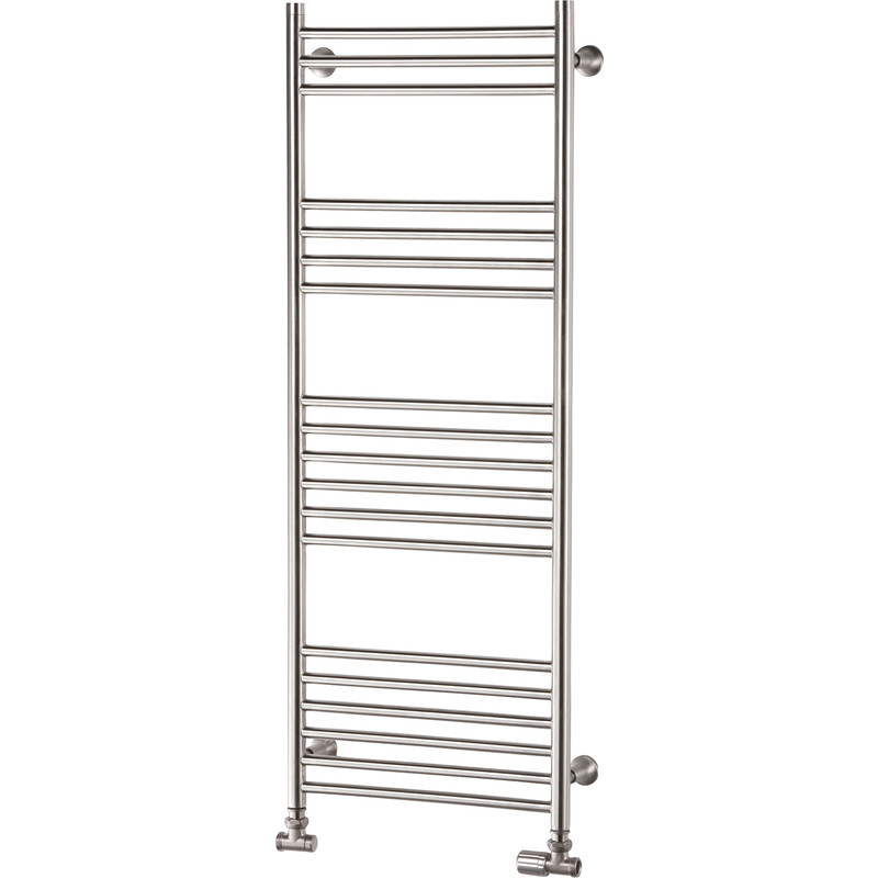 Aeon Tora Designer Towel Warmer 718 x 500mm Btu 1250 Brushed Stainless Steel