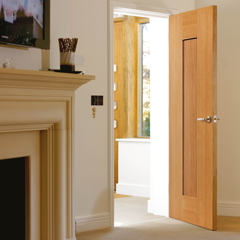Axis Oak Internal Door Pre-Finished FD30 44 x 1981 x 762mm
