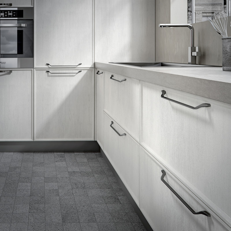 Hafele Osaka Handle Satin Brass 160mm