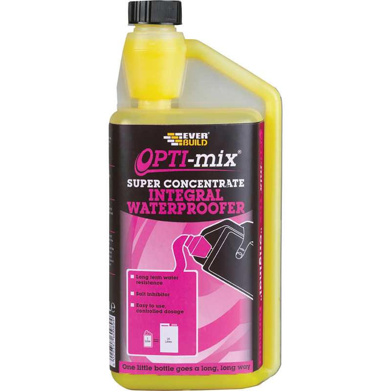 Everbuild Opti-Mix Super Concentrate Integral Waterproofer 1L