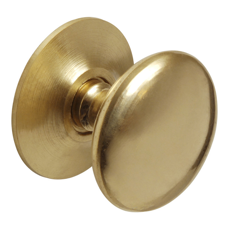 Victorian Brass Knob 30mm