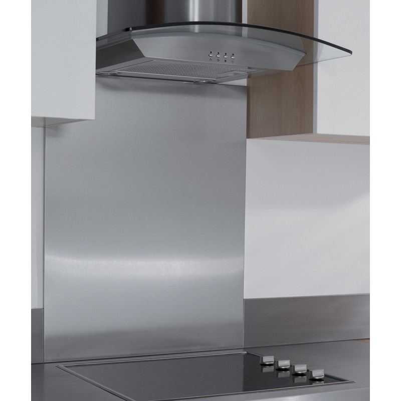 Hafele Stainless Steel Splashback 750 x 900mm