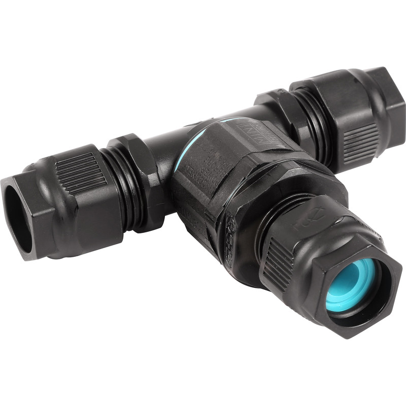 IP68 T-Splitter Cable Joint 3 Pole