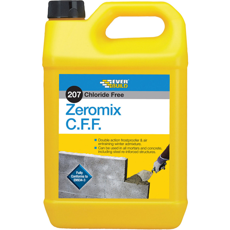 Everbuild 207 Zeromix Frostproofer 5L