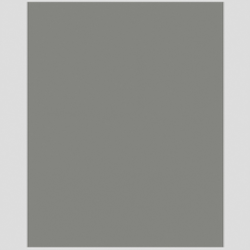 Splashback Matt Grey Self-Adhesive Glass Splashback 600 x 750mm
