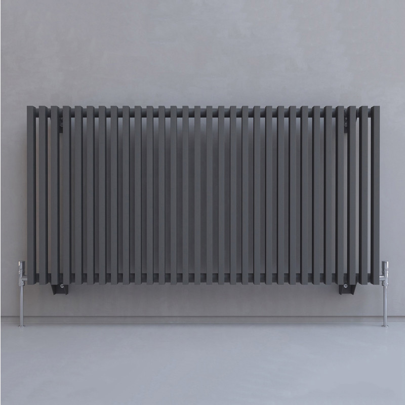 Kudox Xylo Anthracite Designer Radiator 600 x 1180mm 3866Btu