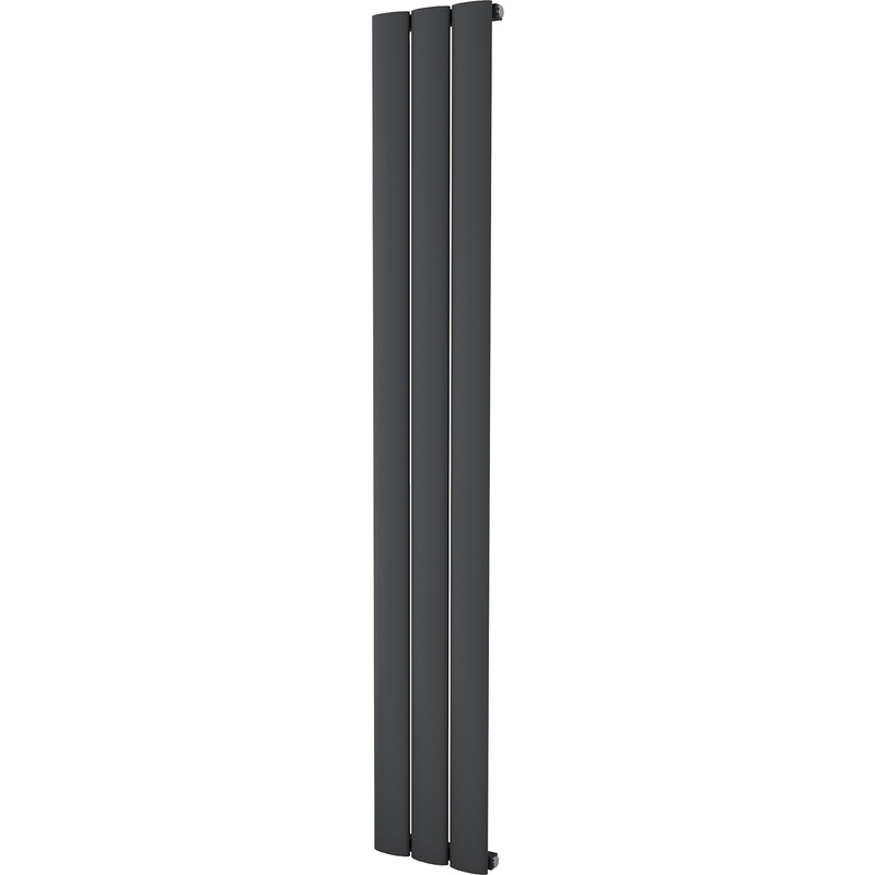 Ximax Bolton Aluminium Designer Radiator 1800 x 280mm 2164Btu Anthracite