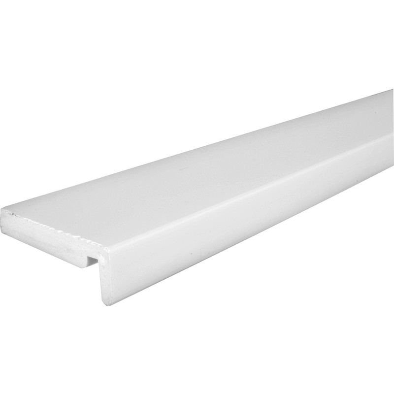 16mm White Fascia Board 150mm x 3m