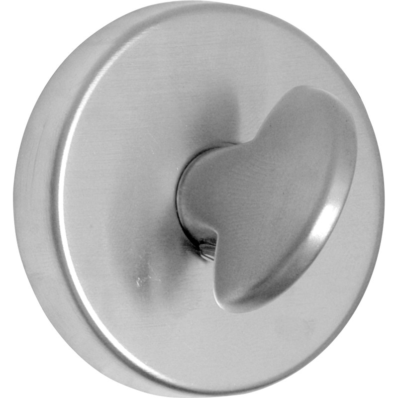 Urfic Bathroom Thumbturn Escutcheon Satin Nickel