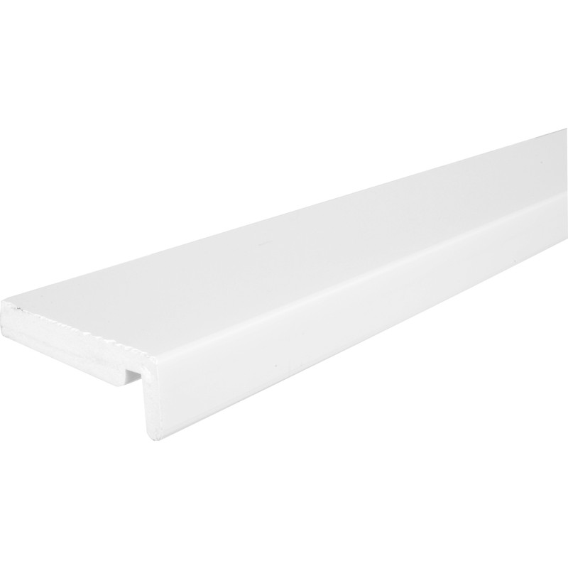 16mm White Fascia Board 175mm x 3m
