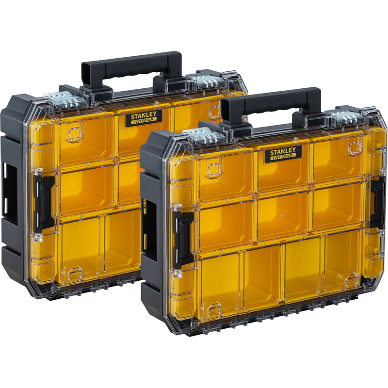 Stanley FatMax Pro-Stack Organiser Twin Pack