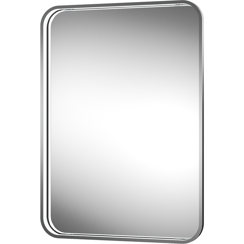 Sensio Aspect Rectangular LED Bathroom Mirror Cool White Chrome 700 x 500mm