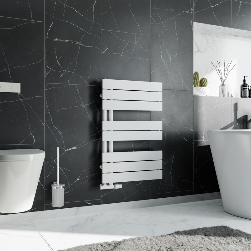 Ximax Oxford Open Panel Towel Radiator 745 x 500mm 1270Btu White