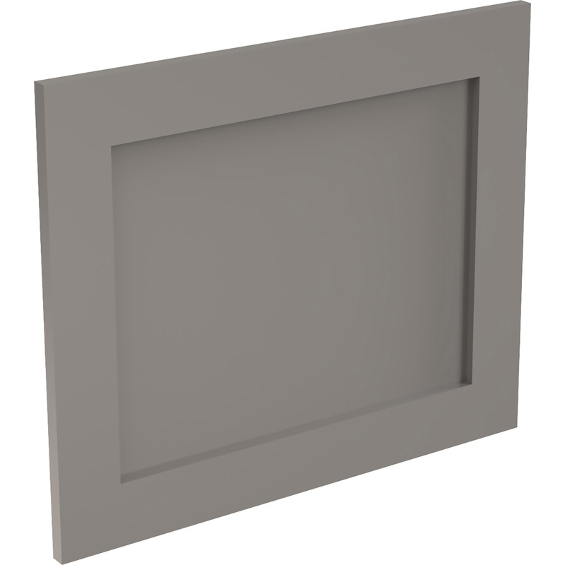 Kitchen Kit Flatpack Shaker Appliance Door Ultra Matt Dust Grey 490x596mm