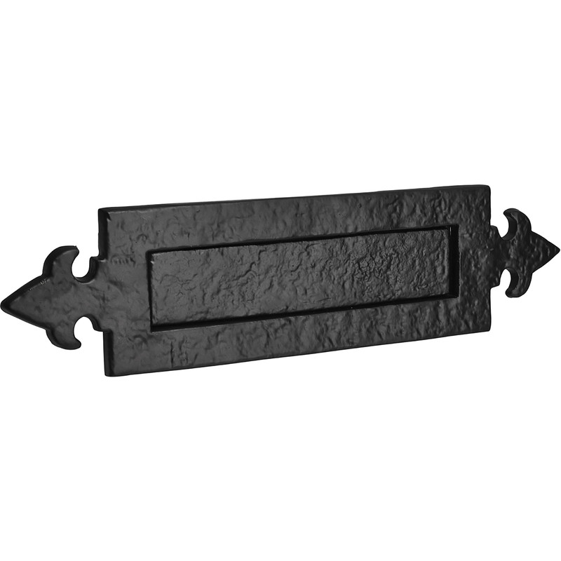 Old Hill Ironworks Letter Plate 370mm x 95mm Fleur De Lys