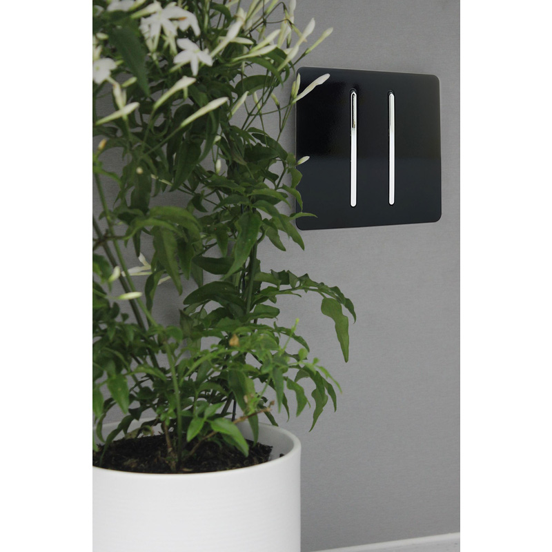 Trendiswitch Black 2 Gang 2 Way 10 Amp Switch 2 Gang 2 Way