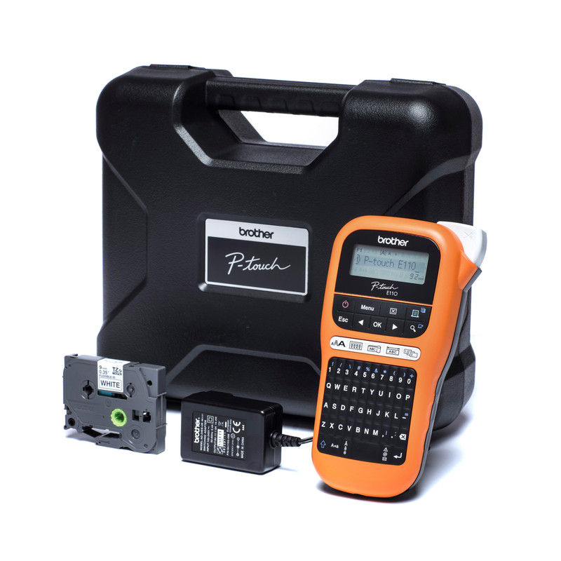 Brother PTE110VP Handheld Label Printer