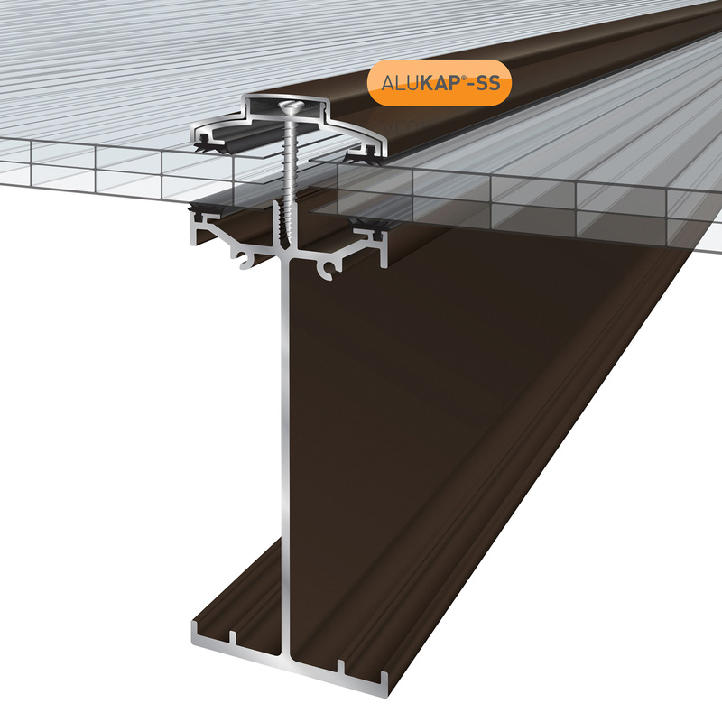Alukap-SS High Span Bar Brown 2.0m