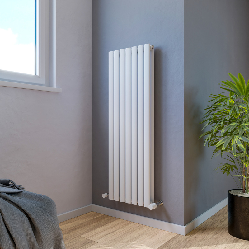 Ximax Bristol Designer Radiator 1200 x 410mm 2925Btu Double White