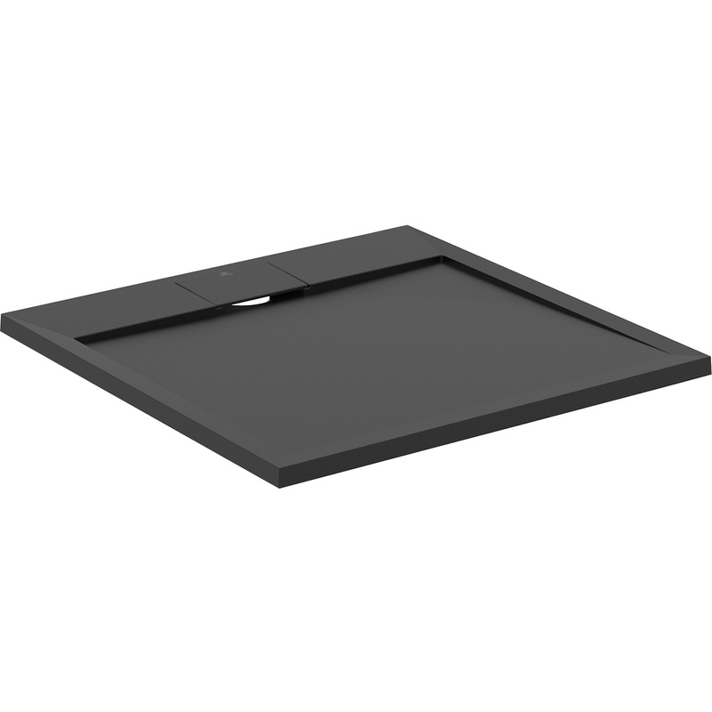 Ideal Standard i.life Ultraflat S Black Square Shower Tray 800 x 800mm